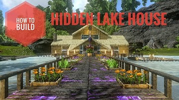 Ark survival evolved.Hidden lake Build.#arksurvival #hidden #speedbuild #howtobuild #aawtari