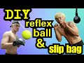 DIY Reflex Ball || Homemade Slip Bag || Homemade Boxing Equipment Flex TV