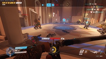 Overwatch Play Of The Game On Oasis As Hanzo