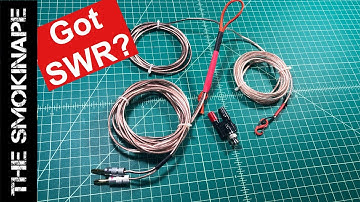Speaker Wire Antenna - HAM Radio - TheSmokinApe