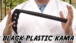 Black Plastic Kama - Unboxing And Review Karatemart Com