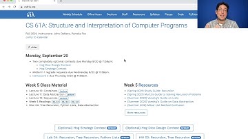 61A Fall 2021 Lecture 10 Announcements