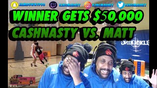 (WE PLAYING FOOTBALL!!!)Winner Gets $50,000! CashNasty vs. Matt Kiatipis 1v1 Finals REACTION!!