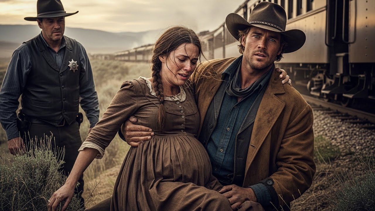 She Was Pregnant And Thrown From A Moving Train, A Cowboy Saw Her Fall And Caught Her