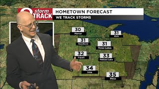 Cold To Begin The Work Week With A Little Bit Of Snow