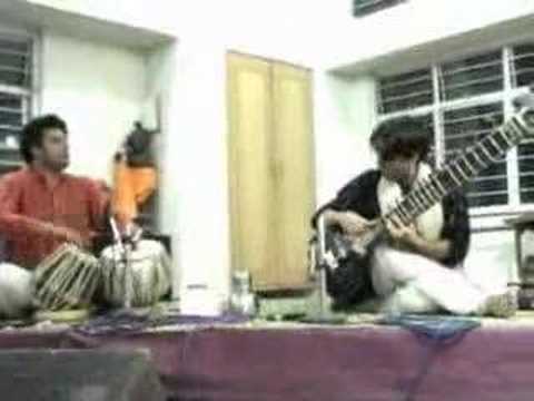 SITAR AND TABLA JUGALBANDHI (SITAR BY SAMEEP KULKA...