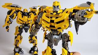 Transformers: Leader MPM-03 Hornet Warrior Bumblebee VS BB-01 Wasp Warrior Bumblebee - Сравнение