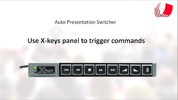 X-keys with APS: Use keypads to trigger our keyboard-shortcuts