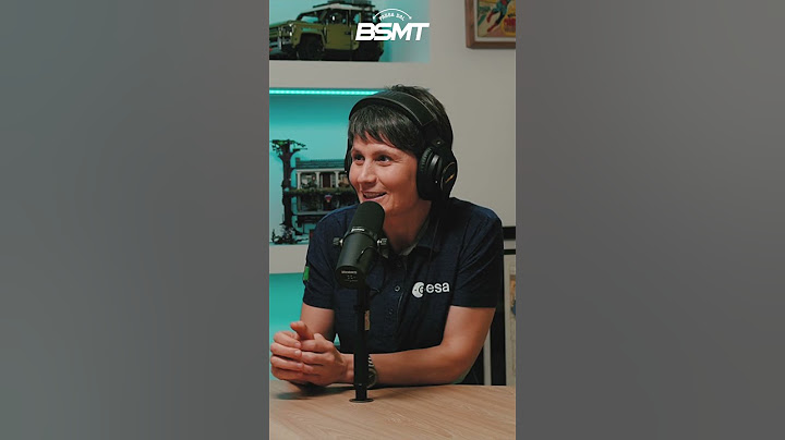 CI SONO ALTRE FORME DI VITA NELL'UNIVERSO? 👽 SAMANTHA CRISTOFORETTI passa dal BSMT! #cristoforetti