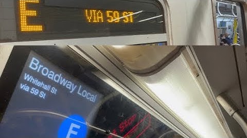 (E) train via the (R) line (Queens Plz - 57 St-7 Av