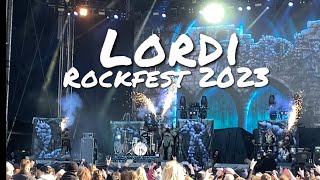 Lordi - Would you love a monsterman? - Live @ Rockfest Hyvinkää Finland 2023