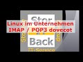 Linux im unternehmen  mailserver imap und pop3  dovecot konfiguration unter debian