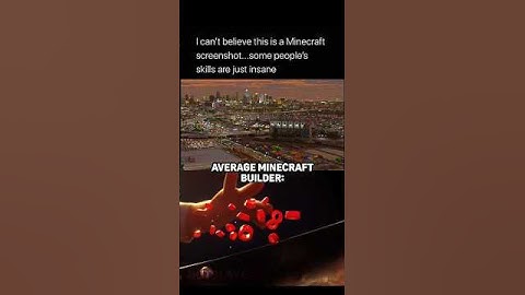 Insane Minecraft Builds 💀 #fyp #viralshort
