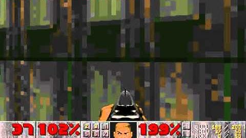 DOSBOX DOOM E1M2 둠 1-2 (Sound Blast)