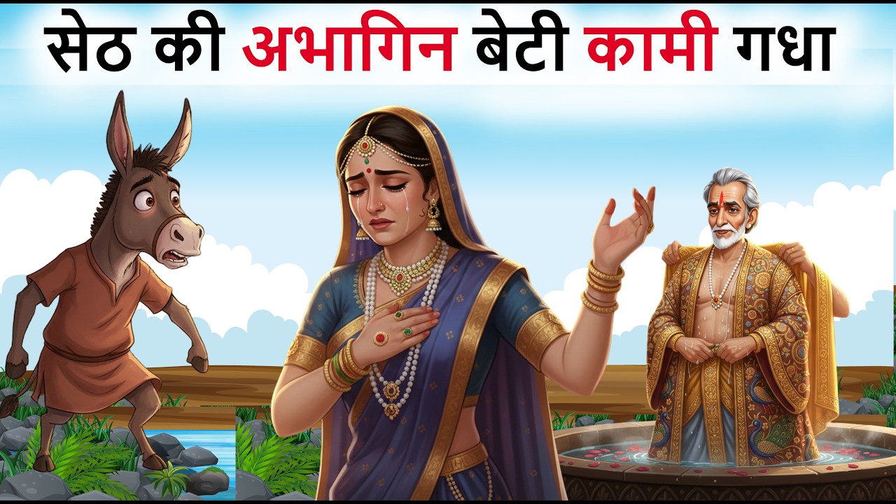 SETH KI ABHAGIN BETI KAAMI GADHA | सेठ की अभागिन बेटी कामी गधा | hindi kahani | bedtime stories