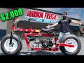 I Built a Motorcycle from Harbor Freight Parts