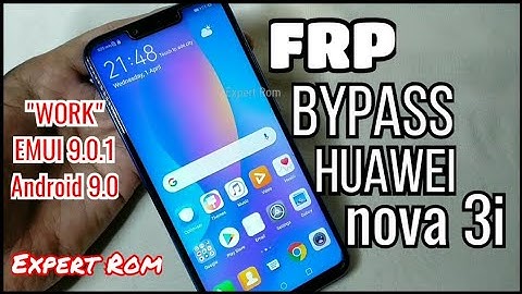 Huawei Nova 3i (INE-LX2r) FRP/Google Lock Bypass EMUI 9.0.1 Android 9.0