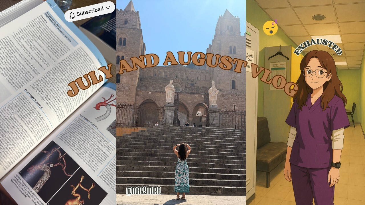 Estate di studio matto, tirocini e piccoli momenti di svago| Medicina summer 2025