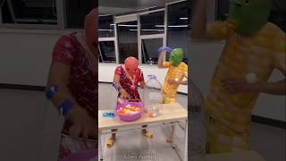 😂Electric Hand Tries to Put Ball into the Bottle with Hillarius Punishment | Game Challenge #shorts