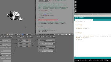 BLENDER / Arduino to BGE via serial