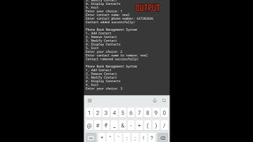 phone 📞 book management🙏 system 👍