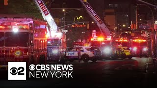 Man dies in Queens apartment building fire, 2 injured, FDNY says