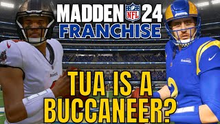 Buccaneers Spent Some Money In The Offseason To Get A New QB Madden 24 Rams Franchise Ep 46