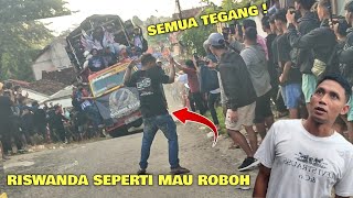 Sangat menegangkan riswanda Mahardika seperti mau roboh