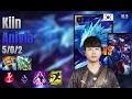 Kiin Top Anivia vs Vayne lol KR solo rank Full Game 16.9 | 기인 애니비아 vs 베인