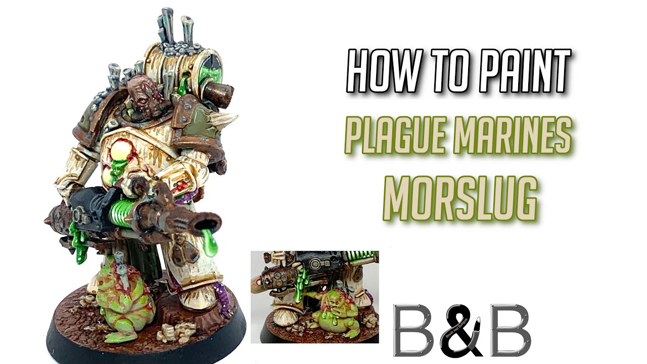 Paire De Bras De Plaque-spewer Pour Warhammer 40K - Nurgle - Chaos Space Marines - Comme Neuf
