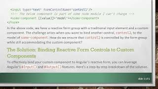 Mastering Angular Validation for Non-Form Controls
