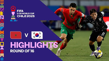 Morocco vs Korea Republic Highlights | FIFA U-20 World Cup Chile