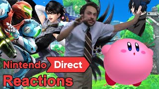 BAYONETTA 3, 3D KIRBY, AND CHARLIE DAY!? - Nintendo Direct 9.23.2021 Reaction Highlights