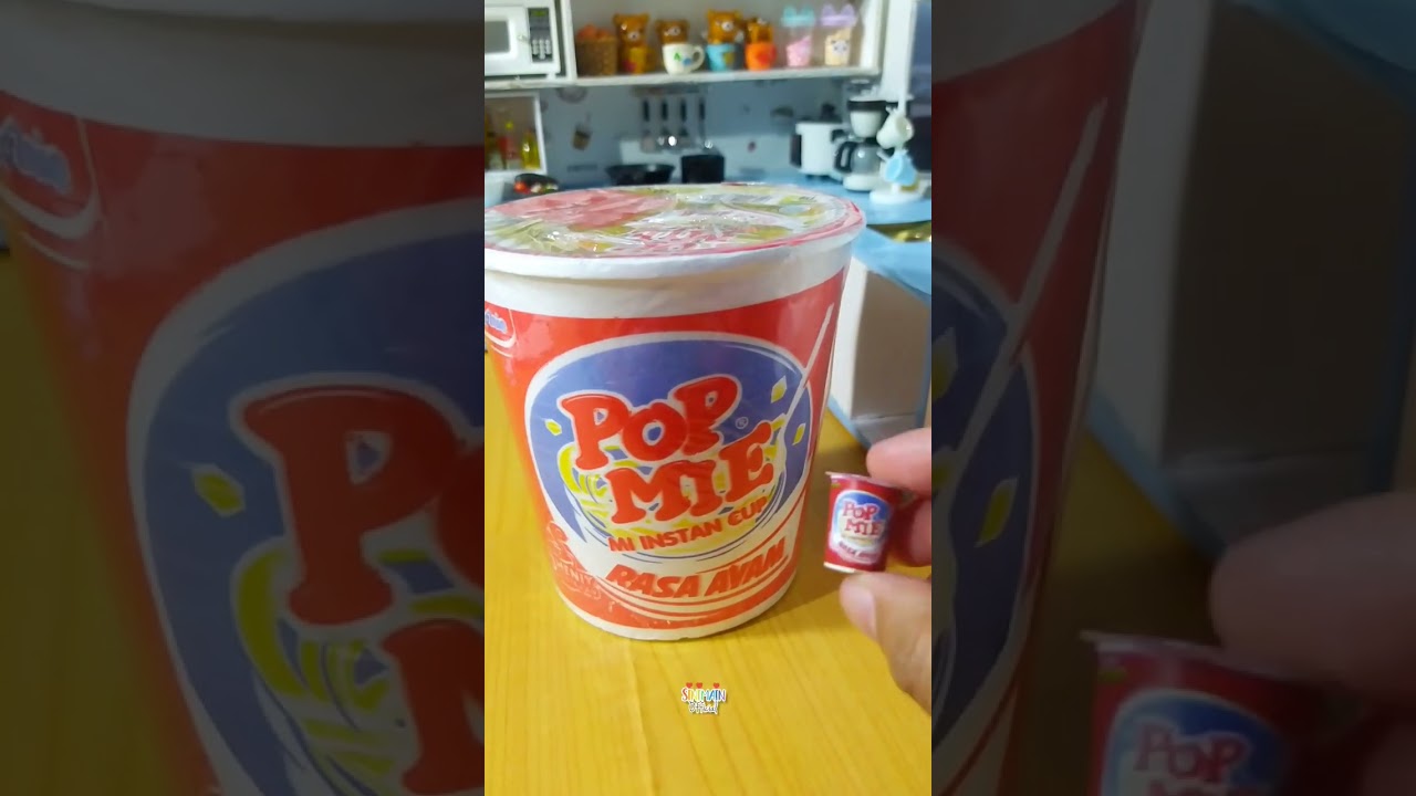 Pop mie mini vs pop mie besar 