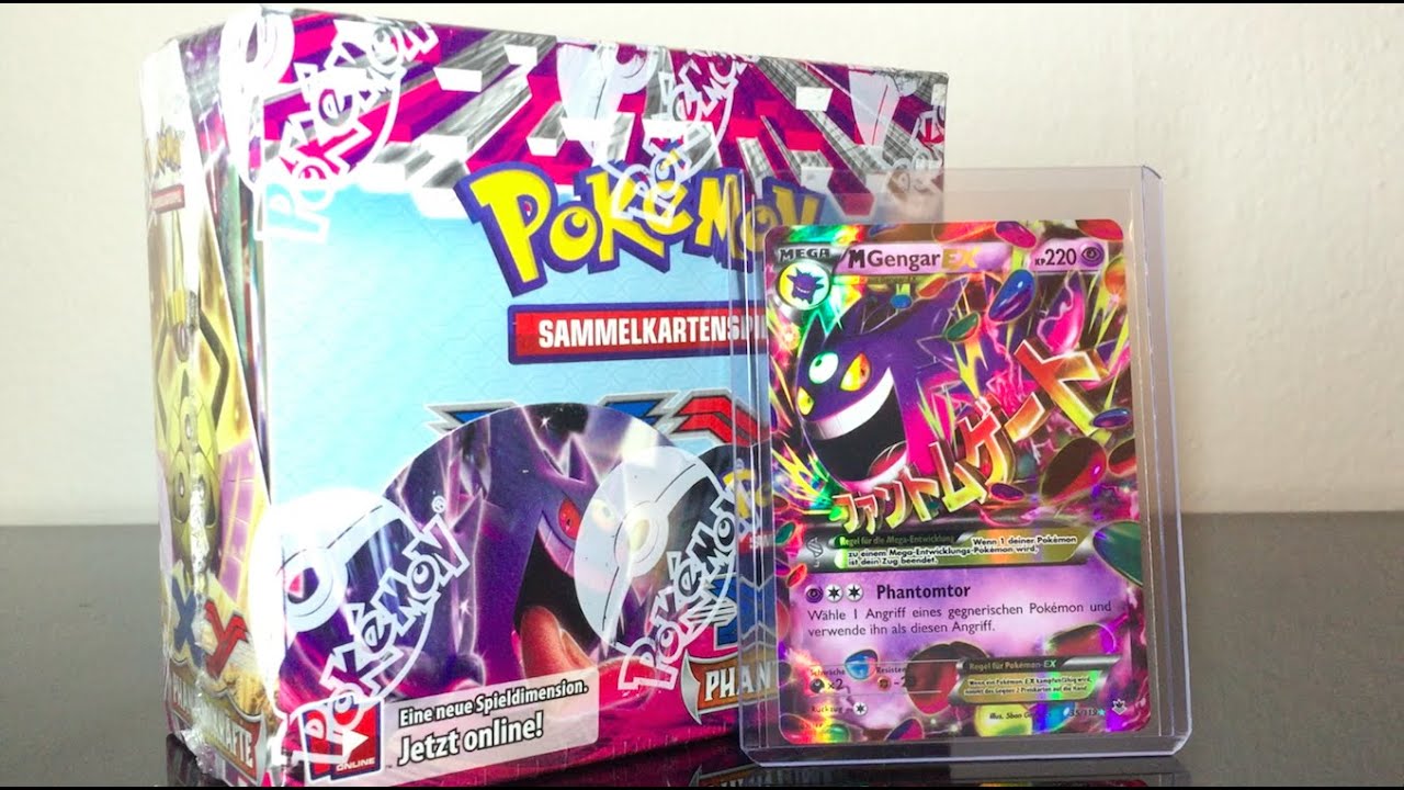 Pokemon X&Y: Phantomkräfte Booster Display Opening [Teil 1]