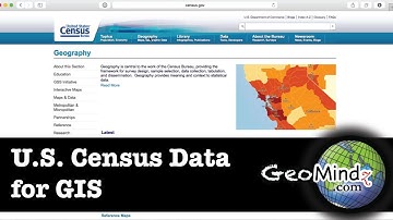The U.S. Census for GIS Data (GIS Fundamentals and Mapping [Lab 1])