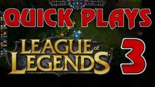 LoL Quick Plays #3 : Vayne | Using Flash Aggressively