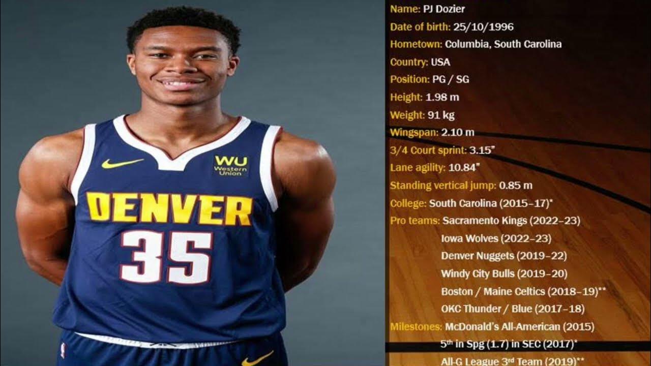 pj dozier stats