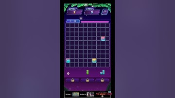 TETRIS ANDROID LEVEL 2 + LEVEL 3 (TETRIS GAMEPLAY)(VLOG SONG:DIZZY)