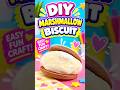 DIY Marshmallow Biscuits Craft for Kids #diy #craft #craftyfun #kids