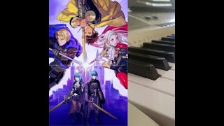 Fire Emblem Three Houses - Edge of Dawn - theme on the piano