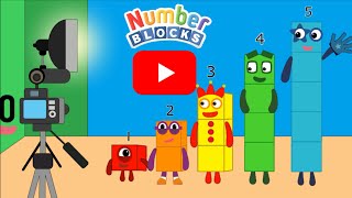 Animation Story Numberblocks Make Channel And Become Youtuber Story
