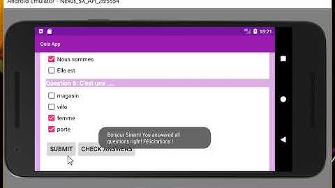Project 3 - Quiz App (Landscape) -  Udacity Android for Beginners