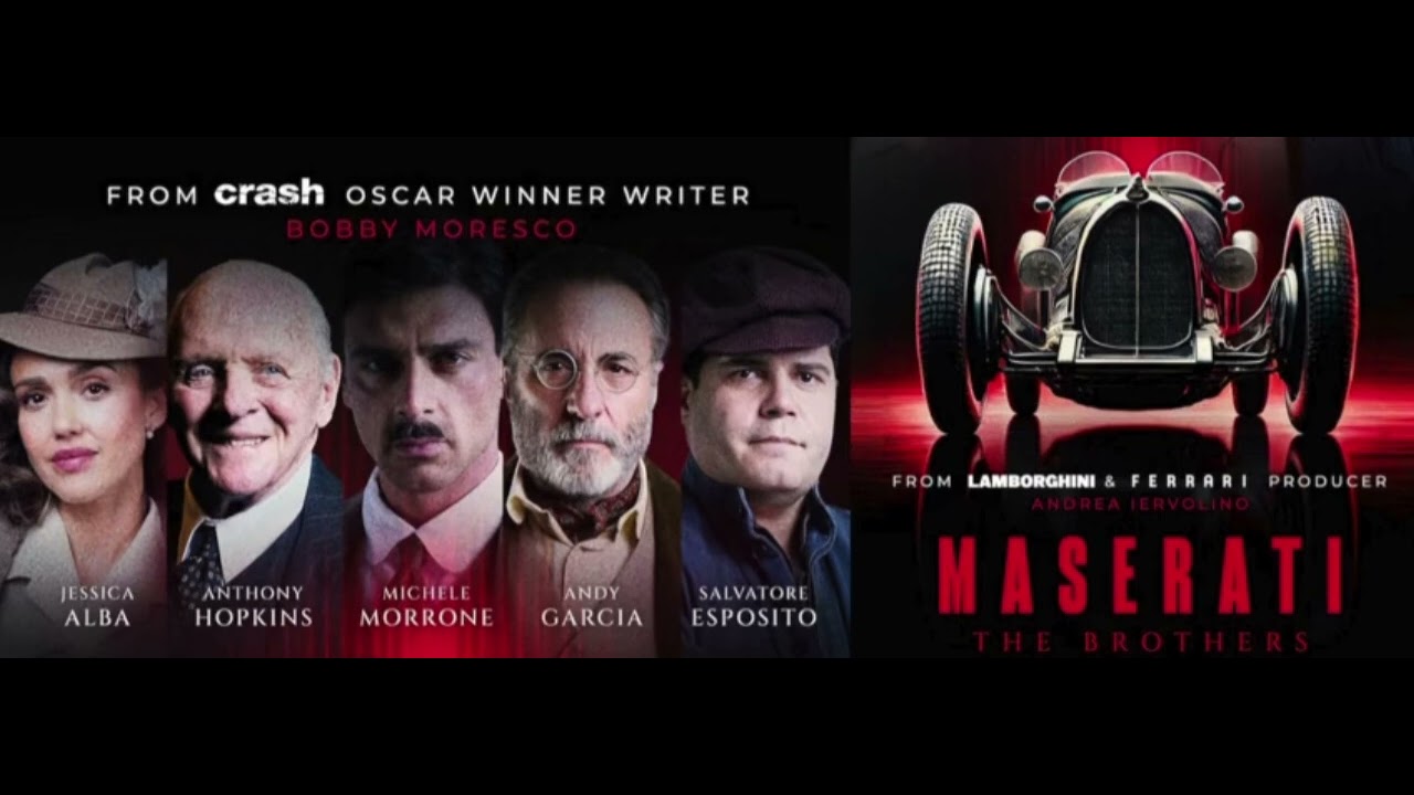 Al Pacino, Anthony Hopkins, Jessica Alba, & Michele Morrone come together for Maserati:The Brothers!