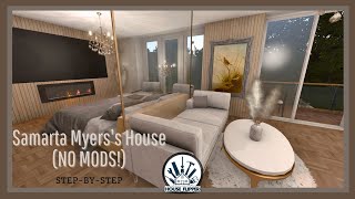 HOUSE FLIPPER| NO MODS!| Samarta Myers's House Into Beautiful Cozy Home| Step-By-Step
