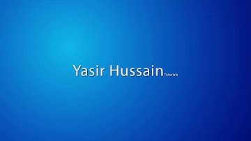 Learn C++ In Urdu Lecture 29 By Yasir Hussain