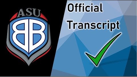 Requesting an Official Transcript