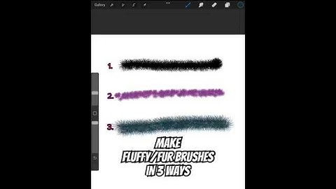 Create a Fluffy Fur Brush in Procreate | Step-by-Step Tutorial