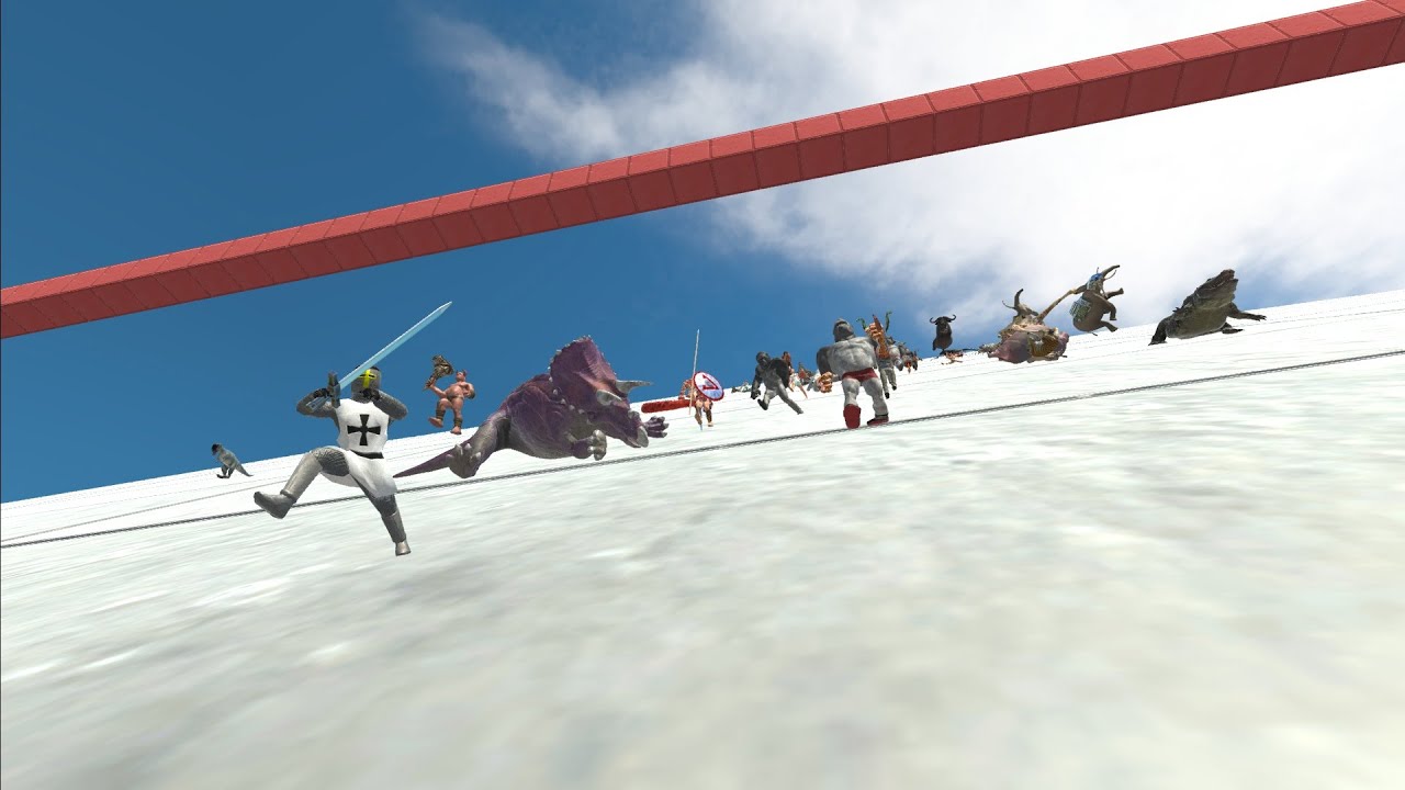 All Units Falling Down - Part 2 - Animal Revolt Battle Simulator