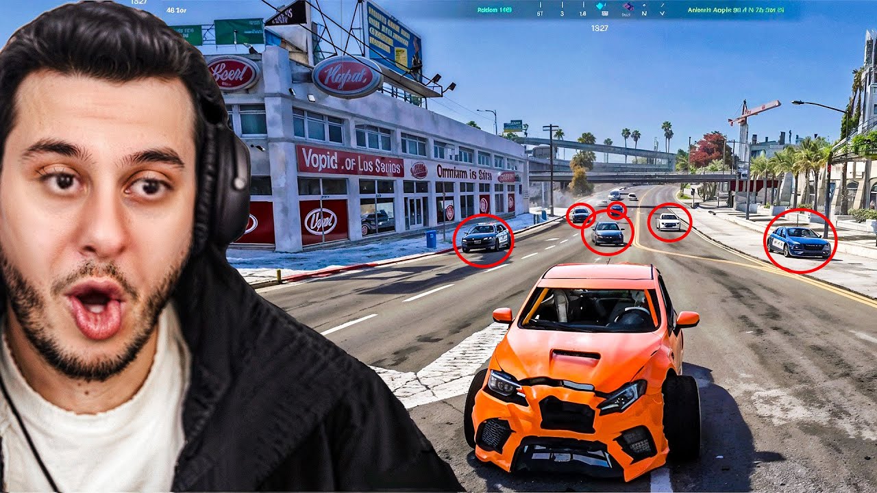 Ramee gets the Whole Spanish Armada on him for an Active Warrant | GTA RP NoPixel 4.0